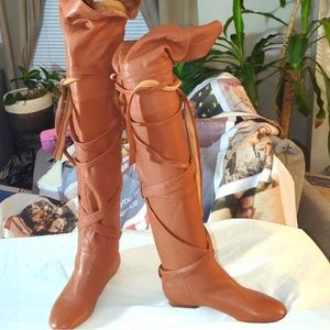 Jeffrey Campbell Ibiza over the knee City boots